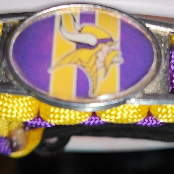 New Handmade Para-cord Minnesota Vikings Bracelet Unisex - Picture 1 of 1